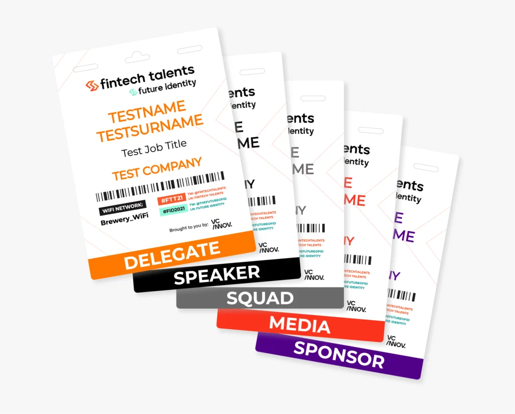Conference Badges Printing Canary Wharf