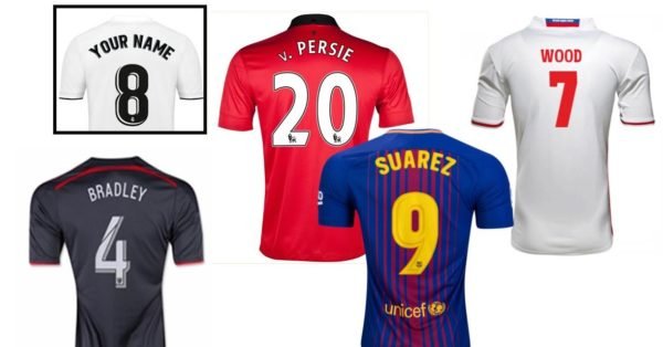 Football Shirt Printing Canary Wharf